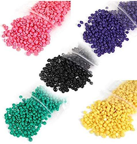 DEXO DEXO Hard wax beans for face and body, Hair Removal Hard Body Wax Beans for Face (Multicolor) Pack of 100 Gram.