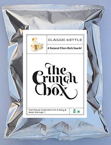 The Crunch Box The Crunch Box presents Special Family Pack | Classic Kettle Gourmet Popcorn | 175gm | Enjoy Healthy Gourmet Popcorn for Family Parties and Gatherings