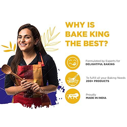 BAKE KING BAKE KING Liquid Glucose 500gm, Liquid Glucose (Syrup) Liquid Glucose for Making Cake and ice Cream, Sweetener for Deserts, Liquid Glucose for Ice Cream, Liquid Glucose 500gm