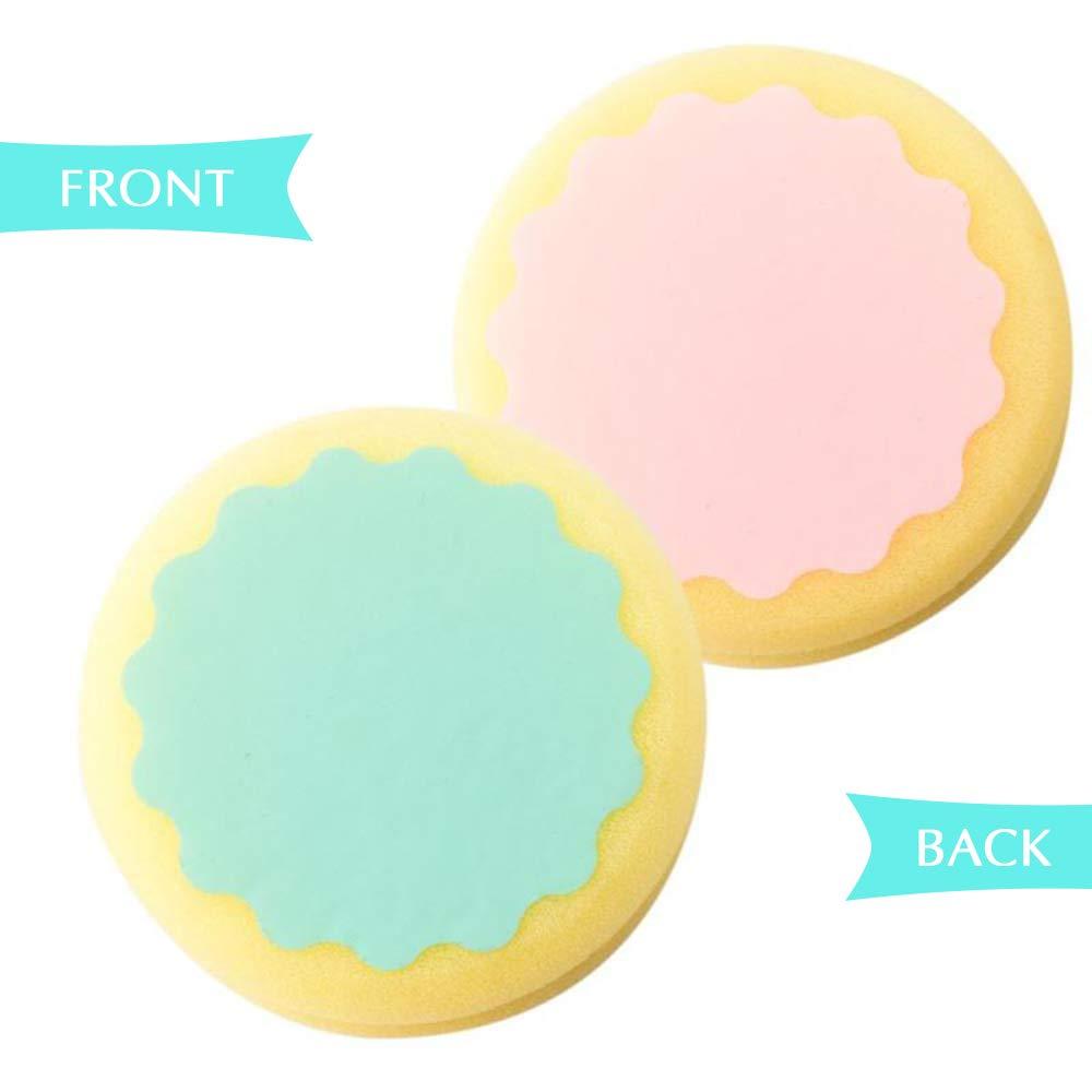 Qnotici 1Pcs Magic Painless Hair Removal Popular Depilation Sponge Pad Effective Remove Tool Water Drop Shape