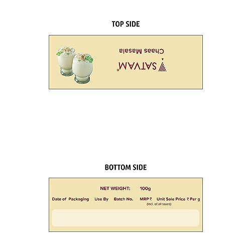 SATVAM Satvam Chaas/Buttermilk Masala (Pack of 2)|(2 * 100g)