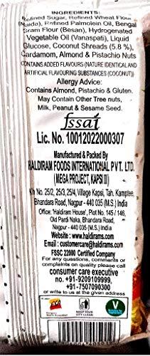 Haldiram's Nagpur Haldiram's Nagpur Coconut Soan Papdi (Pack of 2 X 250 g) and Salted Kaju (Pack of 10 X 35 g)