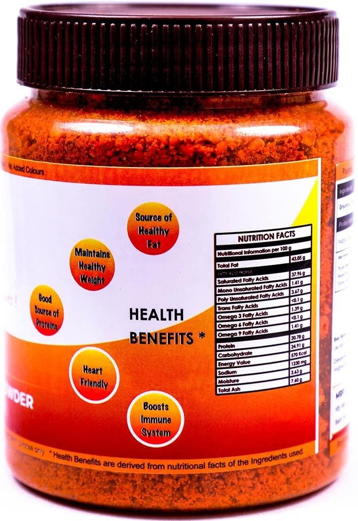 HEALTHY PANDA HEALTHY PANDA Pounded Peanut Garlic Chutney Powder/Groundnut Chutni Powder Also Famously Known As Shenga Chatni (100% Natural & Healthy) (2KG)