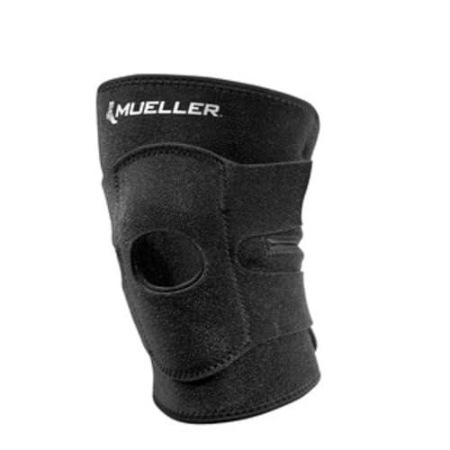 MUELLER MUELLER Neoprene Sport Care Adjustable Compression Knee Support Brace (Black, One Size)