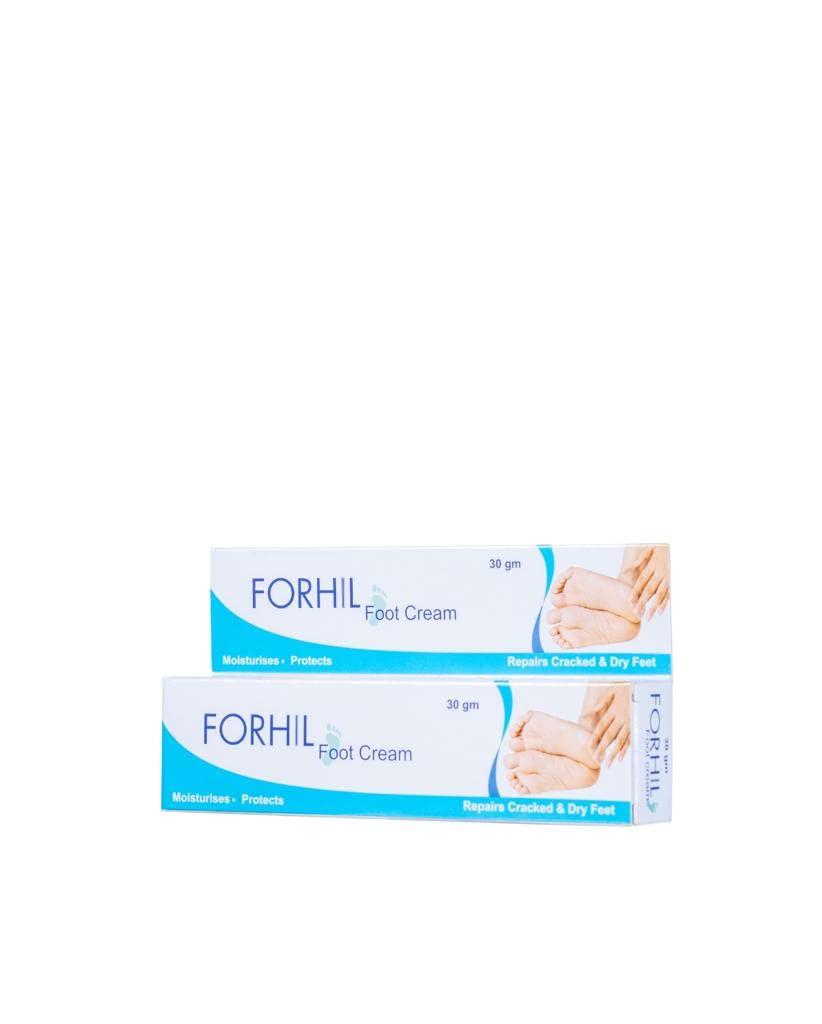 Generic Natural Forhil Foot Cream For Moisturising Protecting Feet From Repairs Cracked & Dry Feet Infused With Natural Ingredients (Pack Of 3) (30 GM)