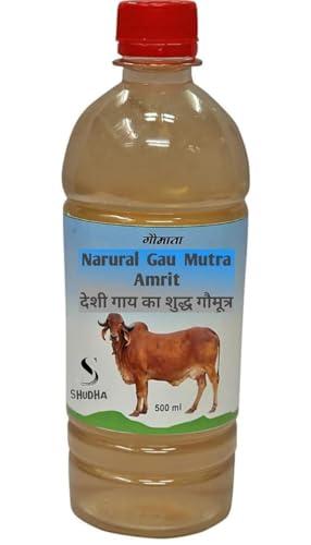 SHUDHA Pure Gau Mutra Desi Cow Urine 500 ml Pack