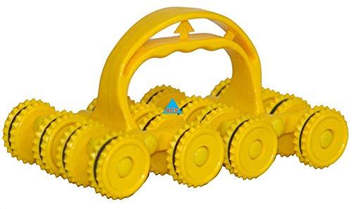 ACUND HEALTH CARE ACUND HEALTH CARE ACUPRESSURE Magnetic Body Care Massager-II-Pyra Point (Yellow)