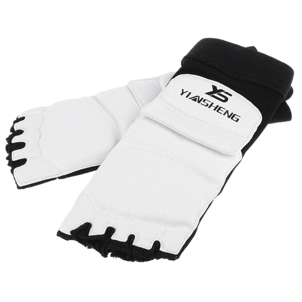 EXPORA EXPORA PU Taekwondo Foot Protector Guard Karate MMA Pads Socks Sparring Gear M (65004003EXP)