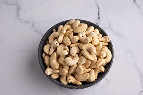 NATULAL \'NATULAL\' Premium Air Roasted whole Cashews (1kg) Pack of 4 | Premium Kaju Nuts| Traditionally Roasted| Gluten Free| Crunchy & Delicious