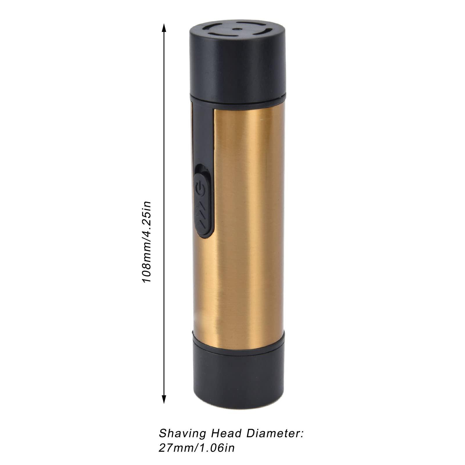 CABE Shaver, Hypoallergenic and Quiet Electric Shaver for Men and Women on The Way Back Gold Brushed