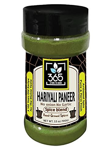 365 STORE TO DOOR 365 STORE TO DOOR Indian Spice – Jain Hariyani Paneer Masala, 100 gm | Homemade Powdered | for Healthy Cooking | Ready to use | All Seasonings Spices | Pure & Hygiene | Spice Mix – Pack of 1
