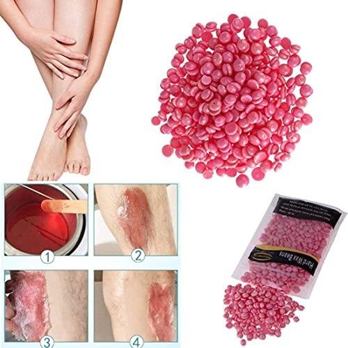 CUVLY CUVLY® Wax Waxing Hair Removal Hot Wax Kit, Wax Cream Wax Beans 500g Wax Combo Kit (Bean 500g)
