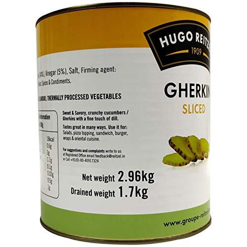 Hugoreitzel Hugo Reitzel Sliced Gherkins, 2.96kg