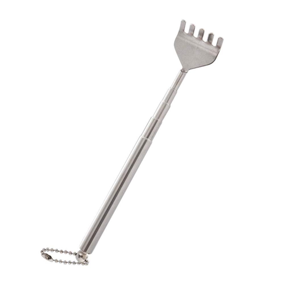 FABOBJECTS FABOBJECTS 5pcs Guy Gift Stainless Steel Back Scratcher Scratching Stick Back Scratchers for Adults Extendable Mens Gift Back Scratching Tool Back Scratcher for Men Man Massage Stick Foldable