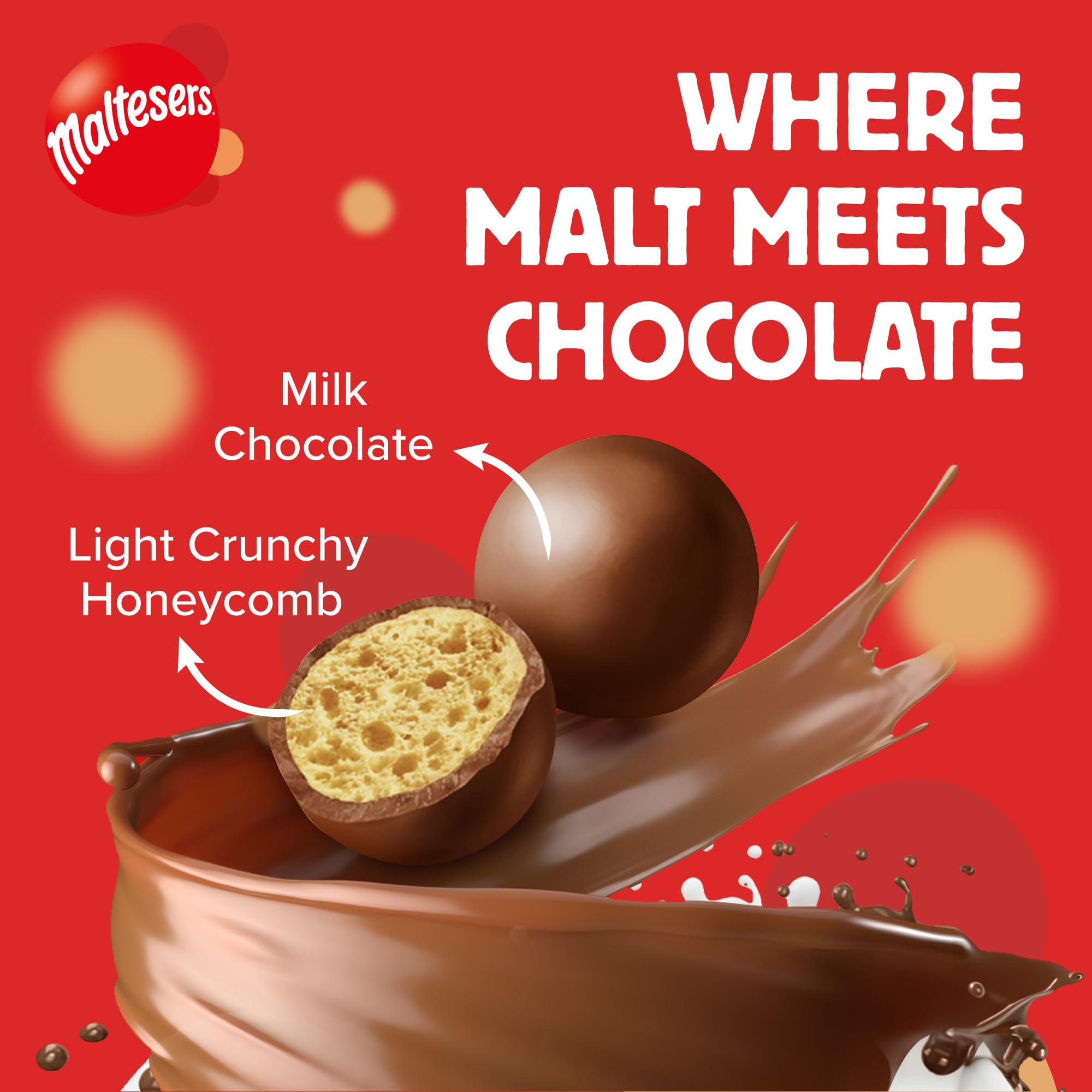Maltesers Maltesers Mars Milk Chocolate With Honeycombed Centre, 925 Gram (25 X 37 G)