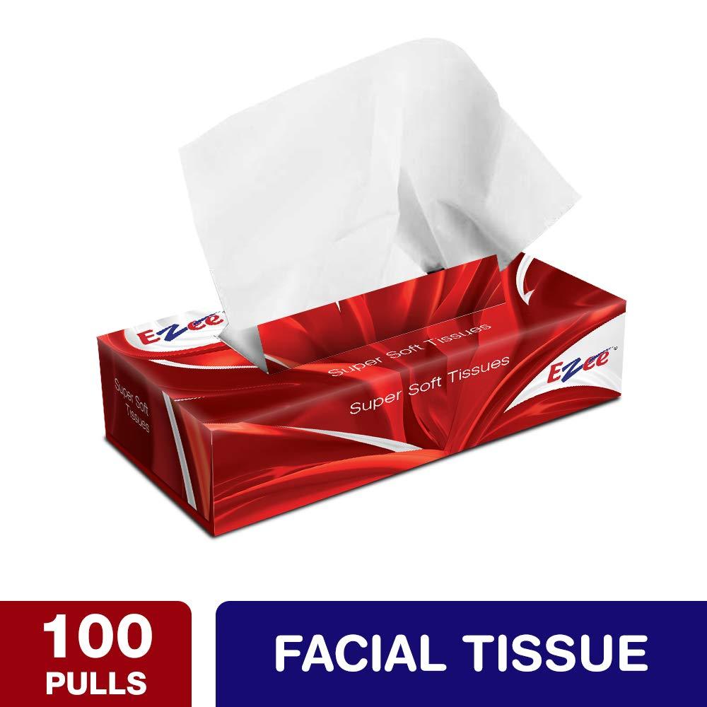 Ezee Ezee Face Tissue Paper Napkins Car Box - 900 Pulls