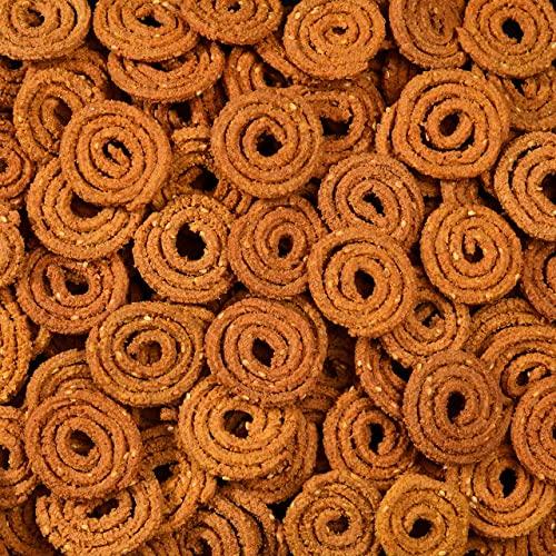 Foodio.fit Foodio.fit Multigrain Chakli Delicious Namkeen & Snacks | Gluten Free | Vegan | No Artificial Preservatives |Ready to Eat Snacks Murukku