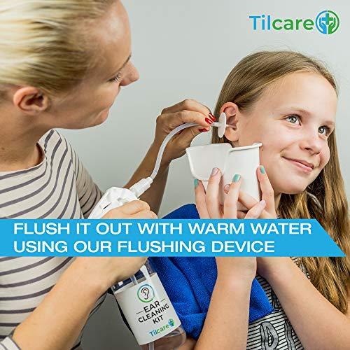 Tilcare Tilcare Ear Wax Removal Drops for Clogged Ears by Tilcare - Earwax softening Drops that are effective for Ear Cleaning of Adults and Kids - Earwax Remover Drops that safely wash the ear - 0.5 FL OZ