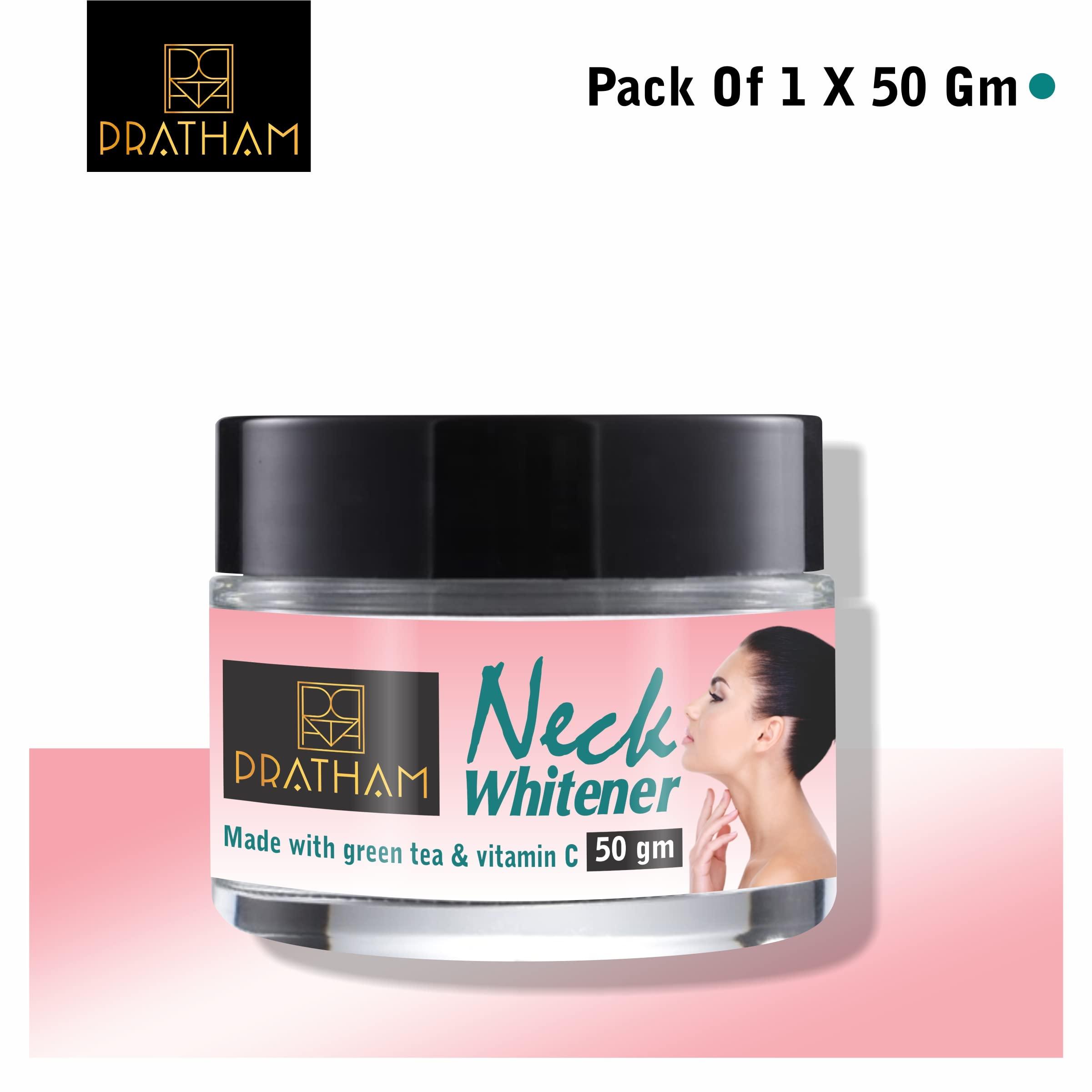 Generic Pratham neck whitener cream For Dark Body Parts like Neck Ankles Knuckles Armpits Thighs Elbows Bikini Area
