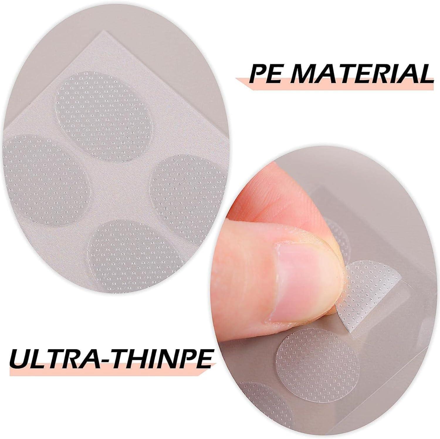 MIVVA MIVVA Ear Lobe Support For Earrings | Ear Stickers For Heavy Earrings | Invisible Earlobe Supporter | Ear Lock Supporting Patches | Ear Lock Sticker (Pack Of 10 Pieces)