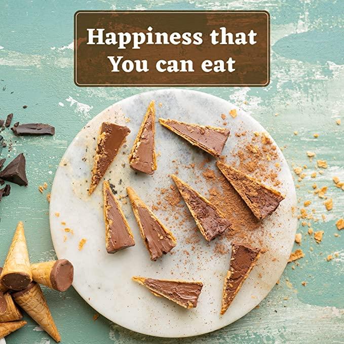 Pure Temptation Pure Temptation Gold Chocoblast Chocolate Pack - Choco Filled Waffle Cone Bites - Premium Chocolate Box for Gift - Pack of 3 - Chocolate + Almond + Coffee (Each Pack with 10 Chocolates - 30 Pieces)