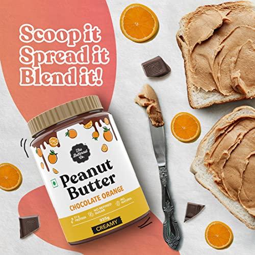 The Butternut Co. The Butternut Co. Chocolate Orange Peanut Butter (Creamy) 925g | 21 g Protein | No Refined Sugar | Natural | Gluten Free | Cholesterol Free | No Trans Fat