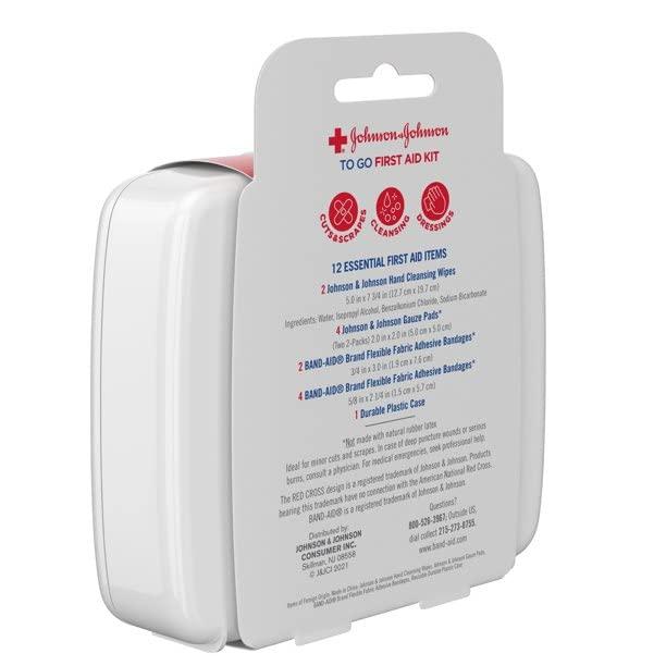 JOHNSON Johnson New 218362 First Aid to Go Kit (-Pack) Wholesale Bulk Health & Beauty Hour