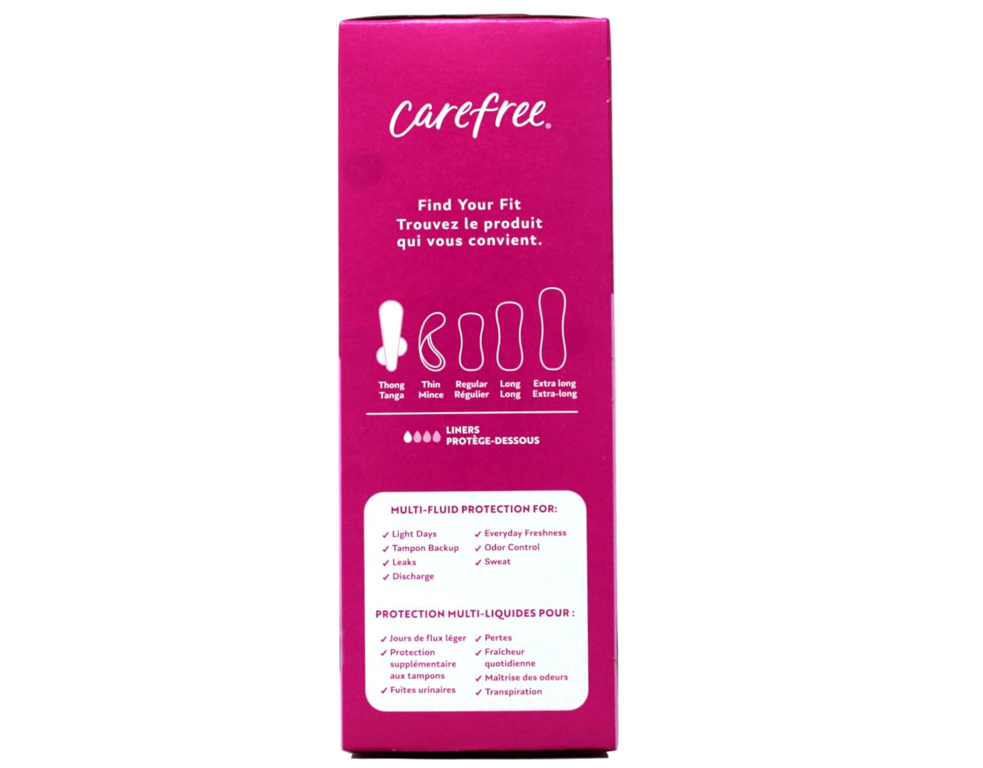 Carefree Carefree Thong Pantiliners, Unscented - 49 ct