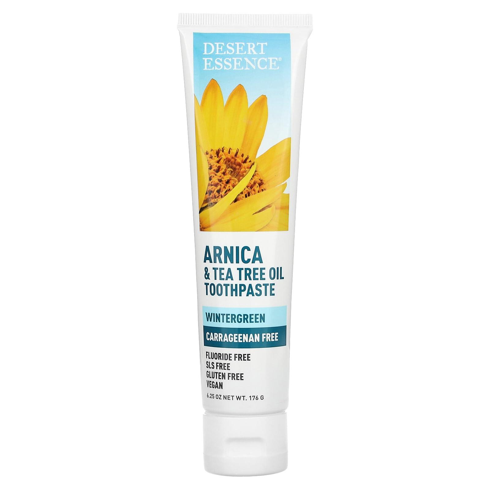 Desert Essence Desert Essence - Carrageenan Free Arnica & Tea Tree Oil Toothpaste Wintergreen 183164