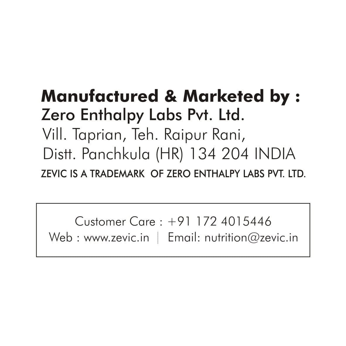 ZEVIC Zevic 100% Sugar Free Natural Stevia Powder | Zero Calories | Vegan | Keto & Diabetic Friendly - 300g