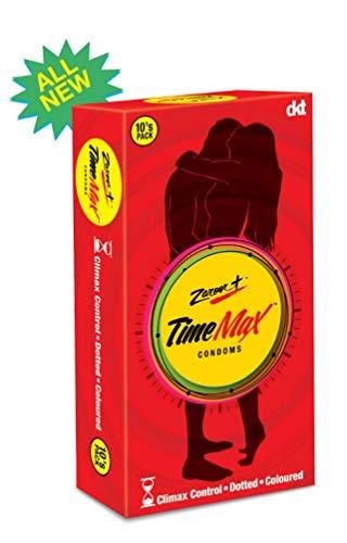 DKT India DKT India Zaroor+ Timemax Condom for Man (10 Pieces)-Pack of 4