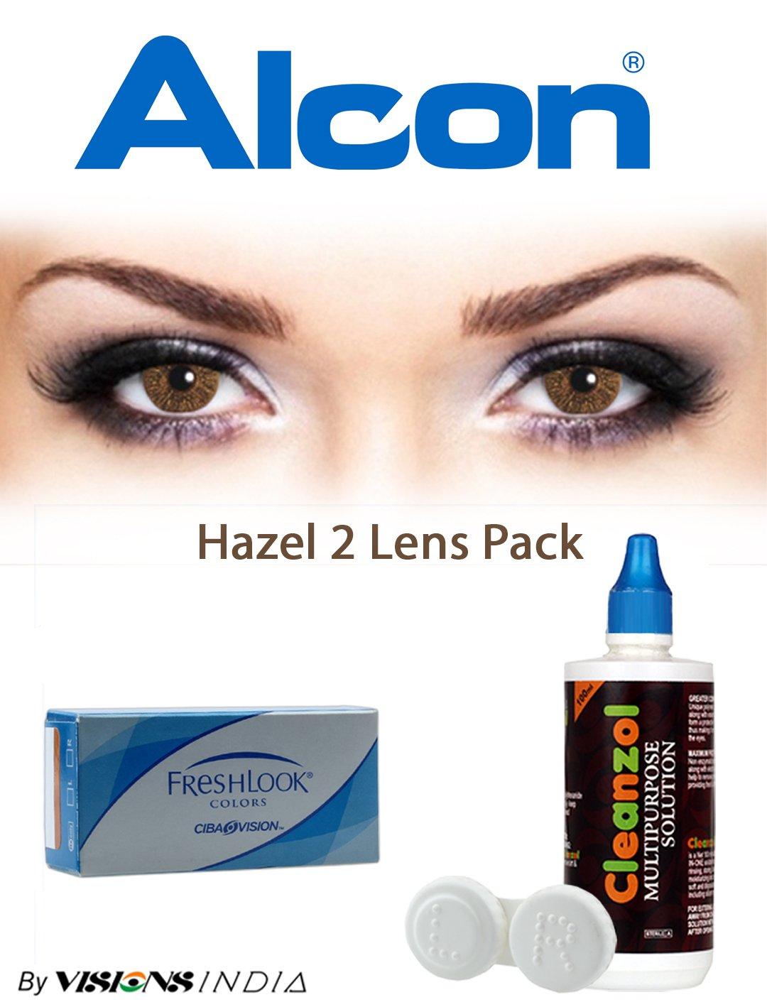 Freshlook Freshlook Color Contact Lenses (2 Lenses/Box) Hazel Monthly