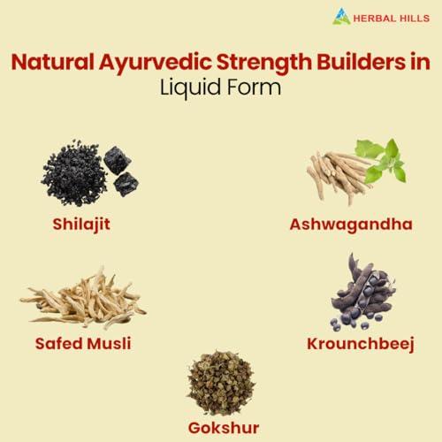 HERBAL HILLS Herbal Hills Shilajit Suspension (500 ML PACK OF 4)