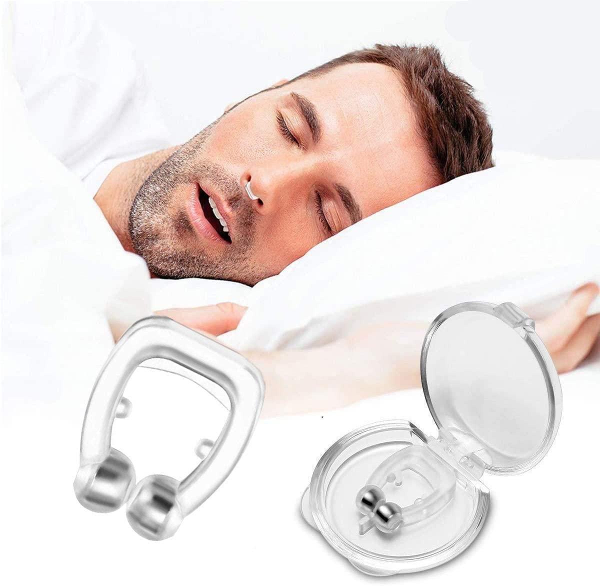 HUBTURE HUBTURE Anti Snore Nose Clip | Silicone Magnetic | Anti Snoring Device For Ease Breathing