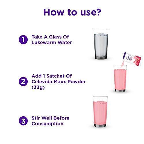 Celevida Maxx Celevida Maxx Dr. Reddy’s - High-Protein and Immunity Supplement to support muscle health and immunity | Strawberry Flavour  | 462 gms (14 sachets x 33g)