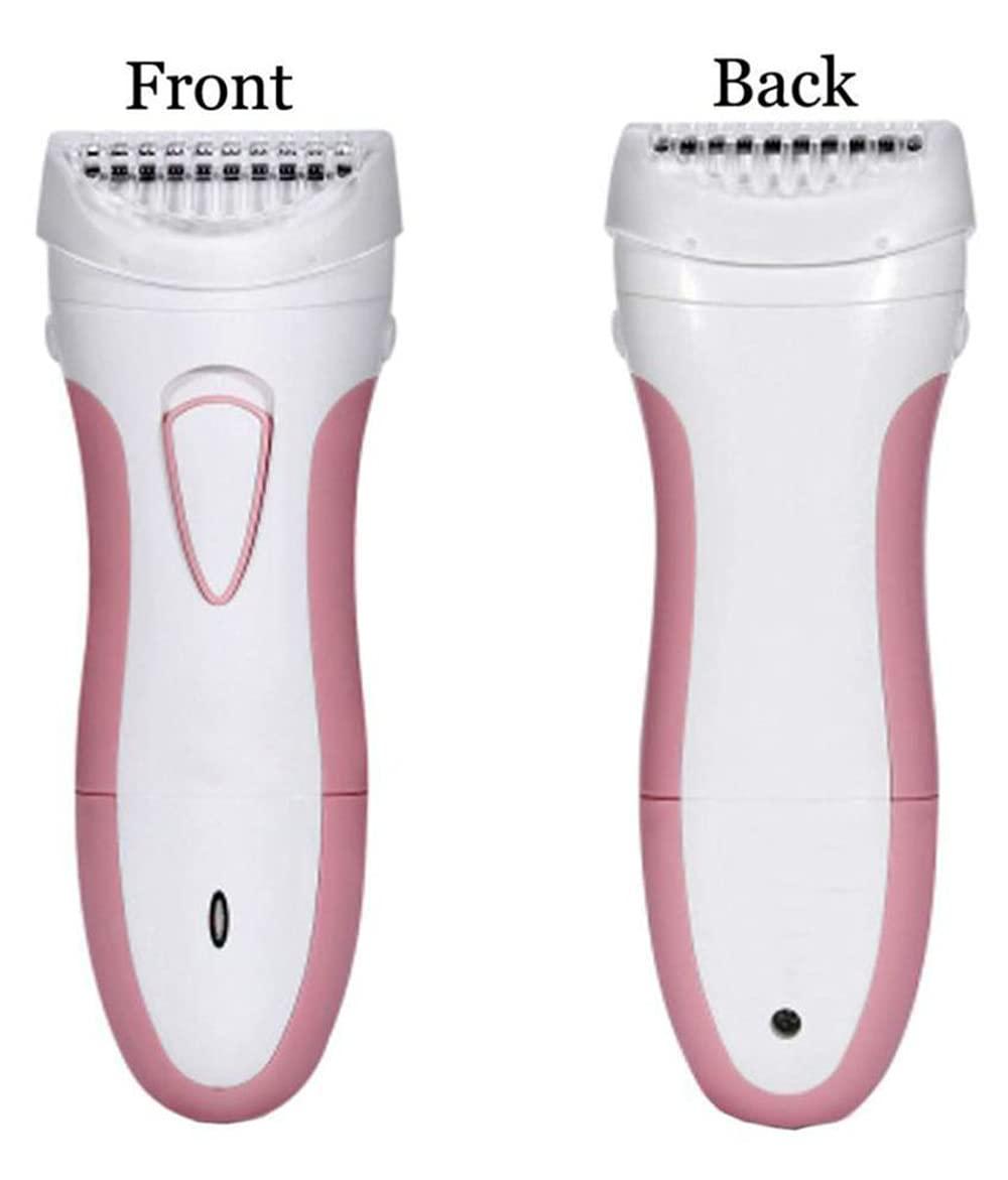 SDMS Cordless Hair Remover Shaver Mini QUICK CHARGE Rechargeable Twin Blades Body Face Bikini Underarm Shaving Razor Lady Depilador for Face Body Hair Removal Lady Bikini Shaving Machine Hair Removal
