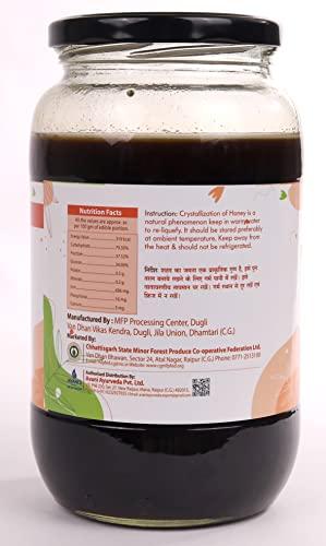Chhattisgarh Herbals Chhattisgarh Herbals Organic Wild Forest Honey 100% Pure & Natural, 800 ml