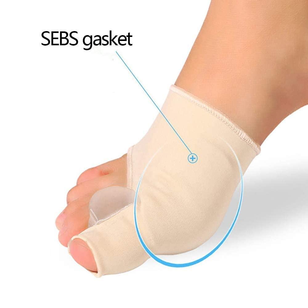 VRT VRT® Toe Pad Bunion Protector Sleeves and Bunion Pain Relief Socks,Soft Gel Pad Toe Protection Socks for Bunions Pain Relief,Hallux Valgus Corrector Sleeve,Foot Care