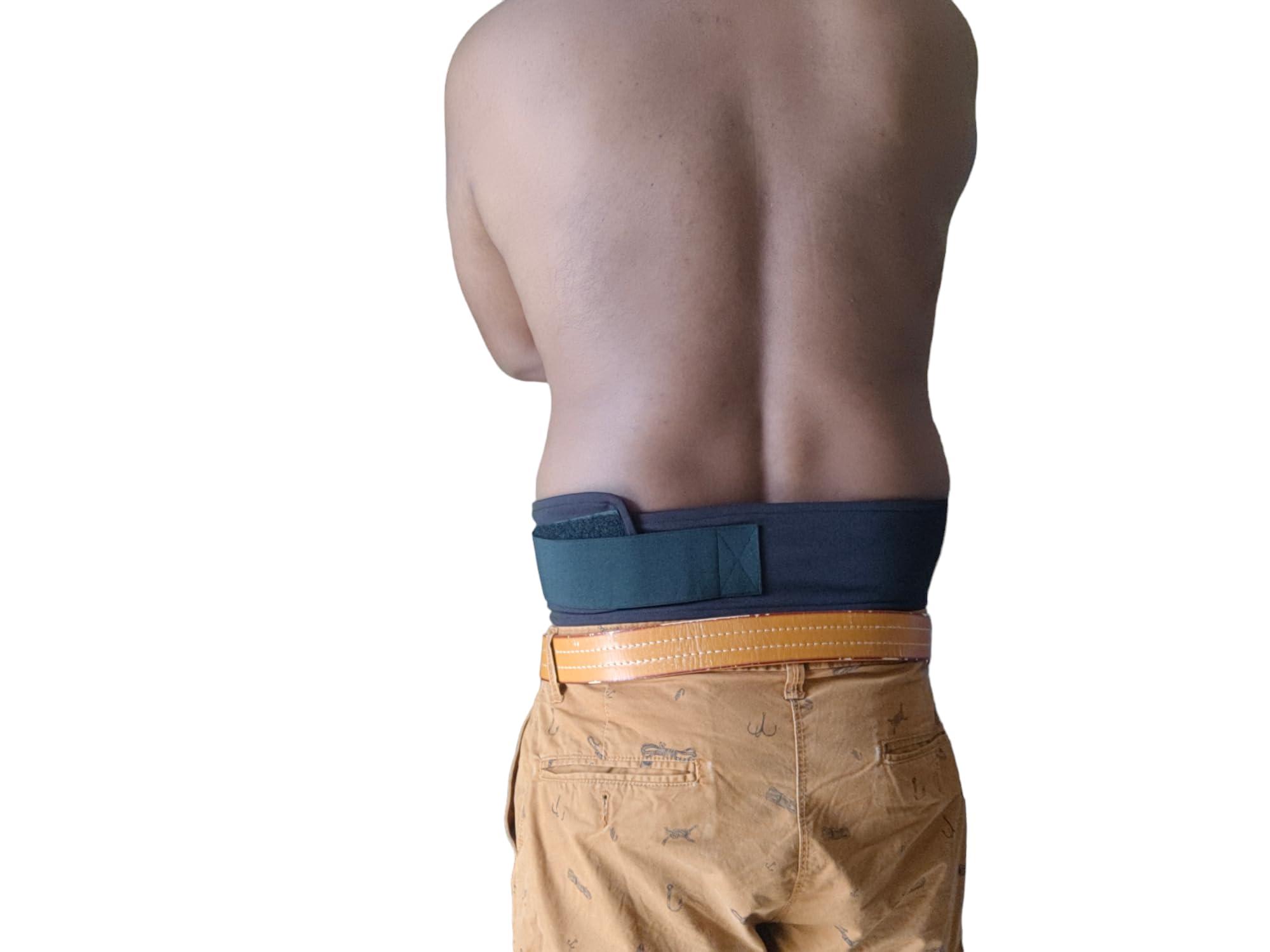 Vived Enterprise Ostomy belt for Urostomy and Ilestomy patients for Right side stoma Premium Vertical stoma belt for daily use .Specially for RIGHT SIDE STOMA SIZE : 28 Inch - 36 Inch