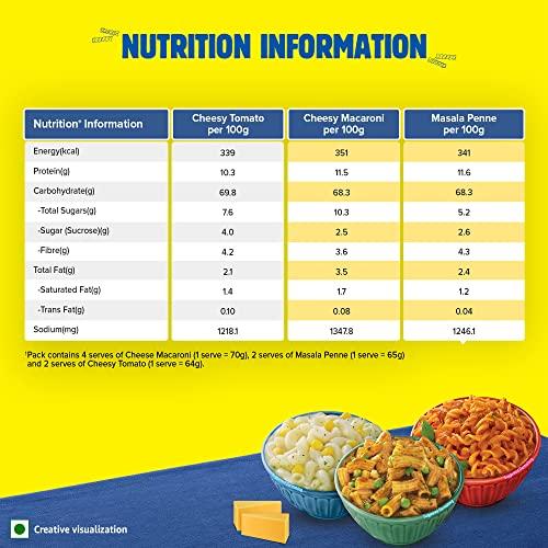 PAZZTA Maggi pazzta Po8 - MAGGI PAZZTA | 100% SUJI | FAMILY FAVOURITE - 538g