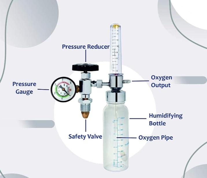 Vaibhav Surgical Oxygen Flowmeters For Cylinders and Hospitals (FA VALVE FOR CYLINDER)
