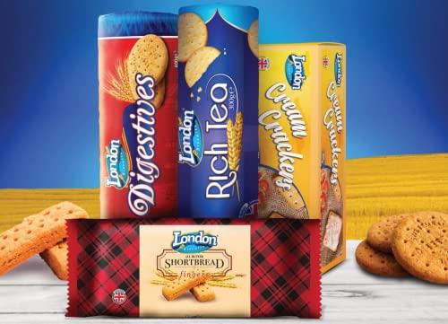 London Biscuits London Biscuits Half Coated Milk Chocolate Chunk Cookies, 5.2 oz / 160 g