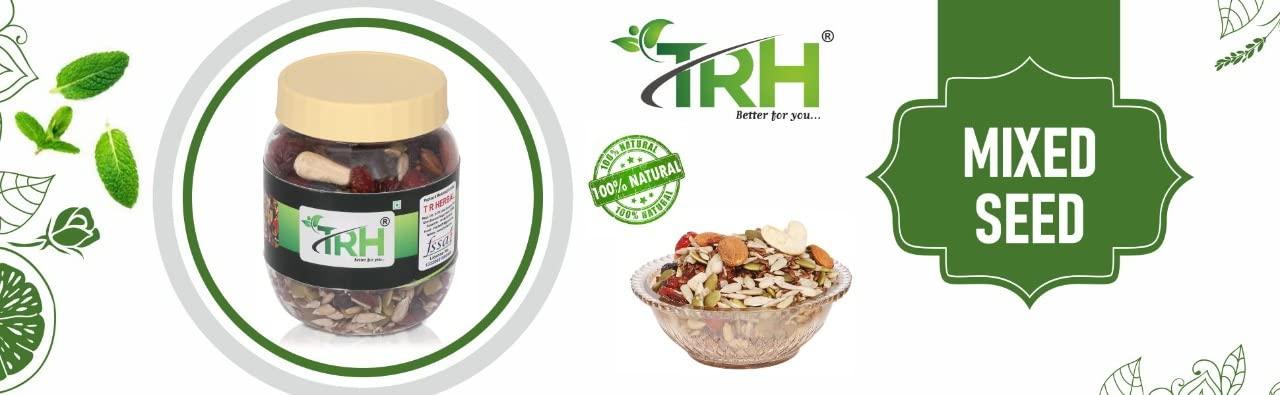 TRH TRH Mixed Nuts, Seeds and Berries - Organic Trail Mix | Dry Fruit Nutmix with Seeds, Berries for Eating | 20+ Varieties like Almonds, Cashews, Cranberries, Pumpkin Seeds (1400 gm)