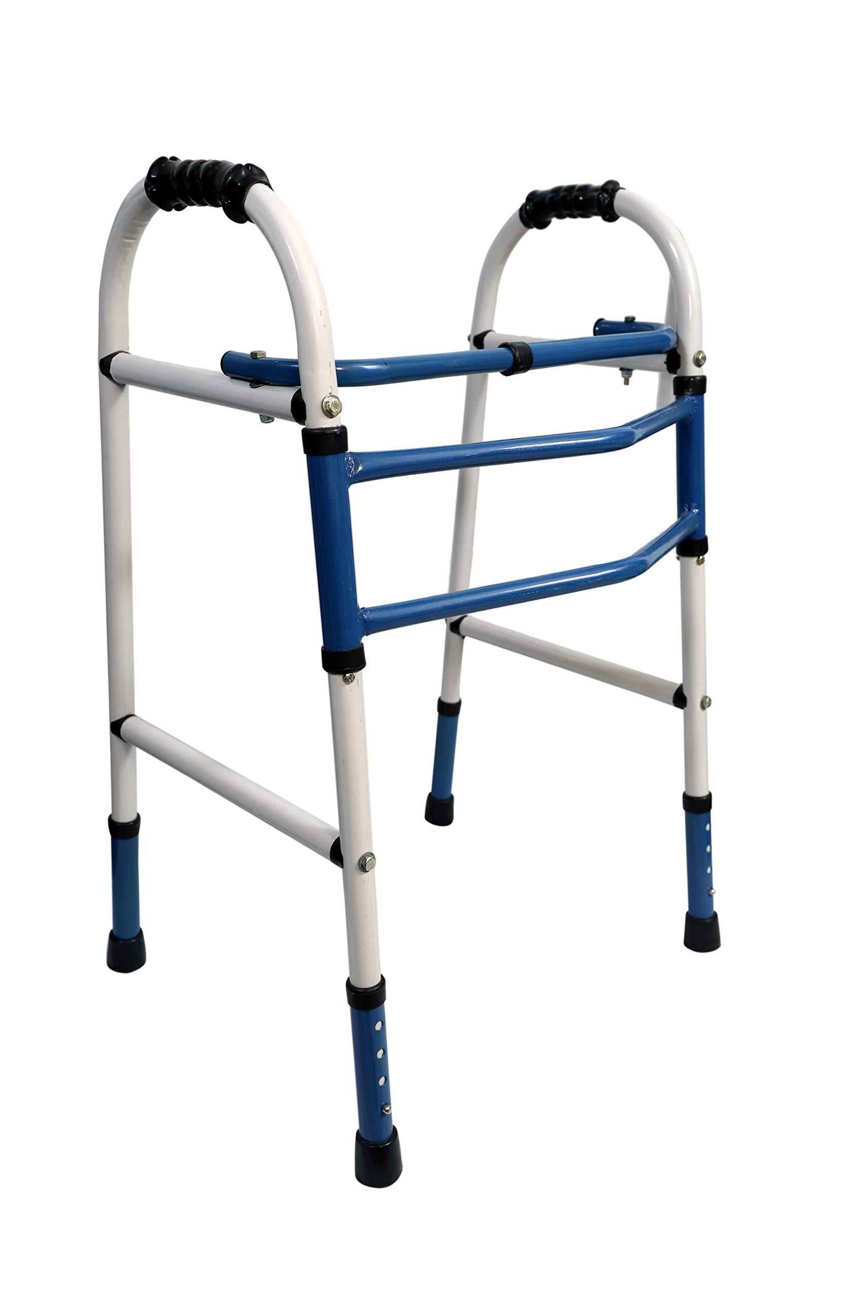 Riddan ortho care UR Care Folding Portable Walker Height Adjustable