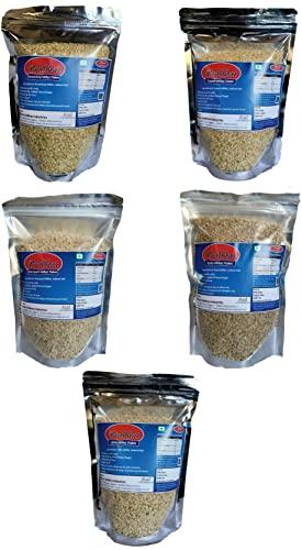 Prabhat Prabhat Millet Roasted Flakes Combo - Barnyard Millet Flakes, Browntop Millet Flakes, Foxtail Millet Flakes, Kodo Millet Flakes, Little Millet Flakes (200gm x 5 - 1Kg) | Breakfast Cereal