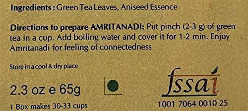 Blue Nectar Blue Nectar Amritanadi Assam Loose Green Tea Leaves (50 Gm + 15 Gm Free|30-33 Cups) (Digestive Aniseed) - 65 Gram