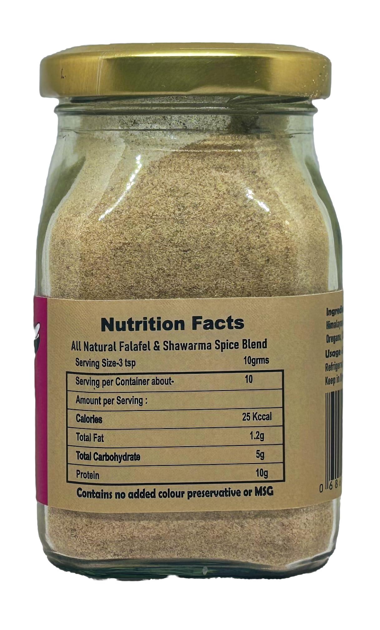 Artisan Palate Artisan Palate Taco Mix & Falafel Spice Blend Mix Combo 100 Grams Each