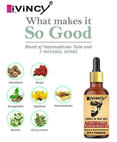 LIVINCY Livincy Red Onion Beard Growth oil for Specially Men Beard (Gift your face with a great beard)(BEARD YOUR OWN WAY) Hair Oil