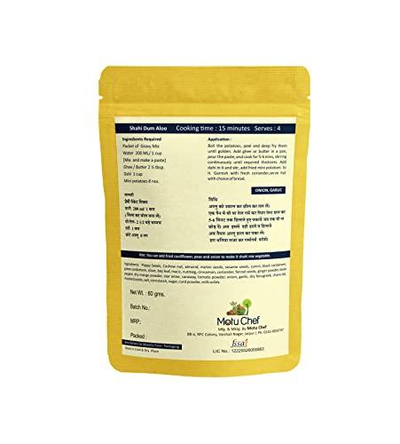 Motu Chef MOTU CHEF Combo of MALAI KOFTA[R] II Instant KALAKAND II Shahi DUM ALOO II Green Sauce II PALAK PANEER II Sandwich Masala II(Pack of 6) |