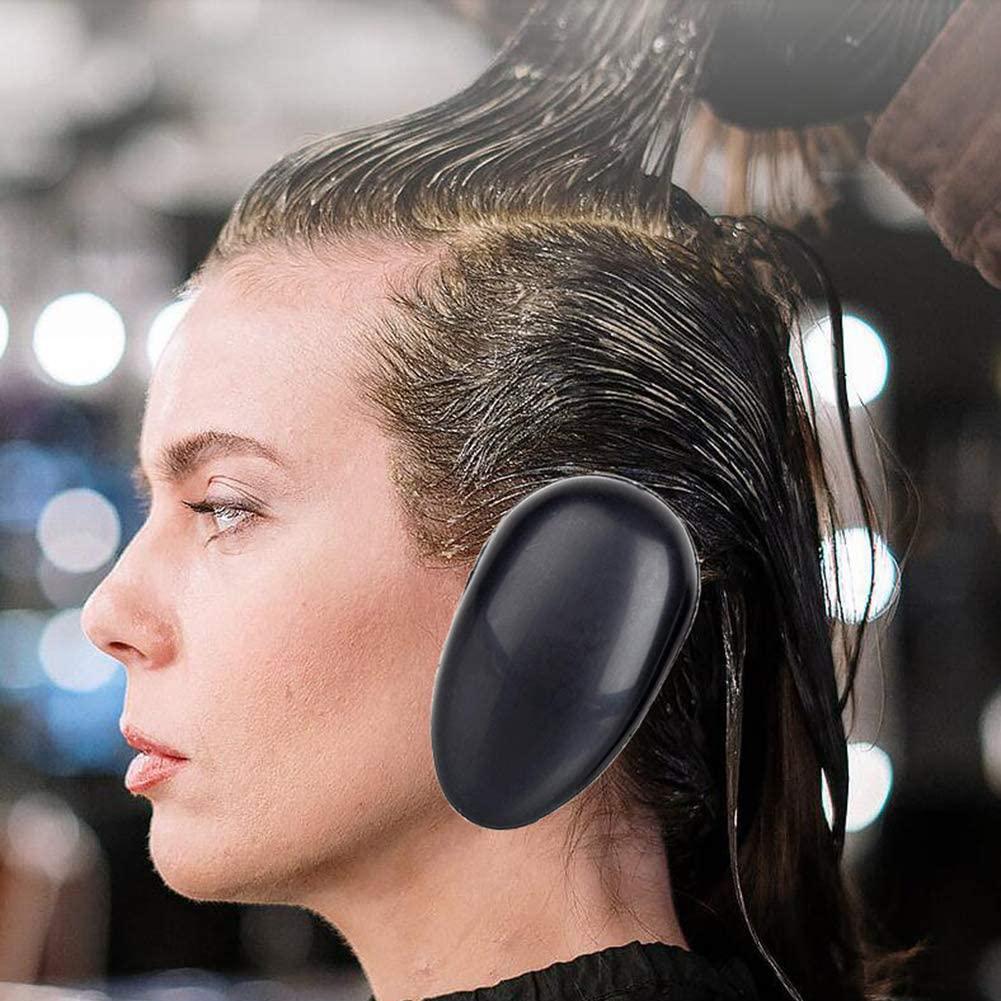 BowieMall Bowiemall Ear Covers for Hair Dye Coloring Ear Cover Pads Shield Protector Earmuff Ear Caps Hair for Salon Coloring Hair